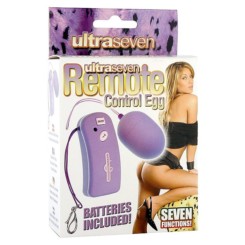 Ultra Seven Remote Control Egg by Seven Creations - Love Eggs and Kegel Exercisers