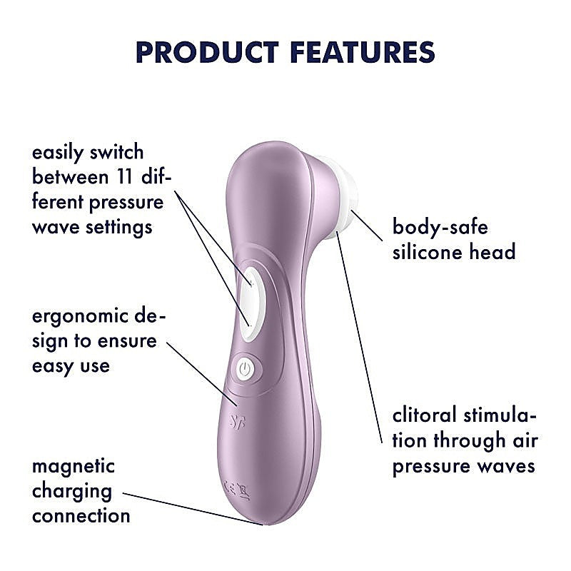 Pro 2 The Next Generation by Satisfyer - Clit Ticklers and Pulsators