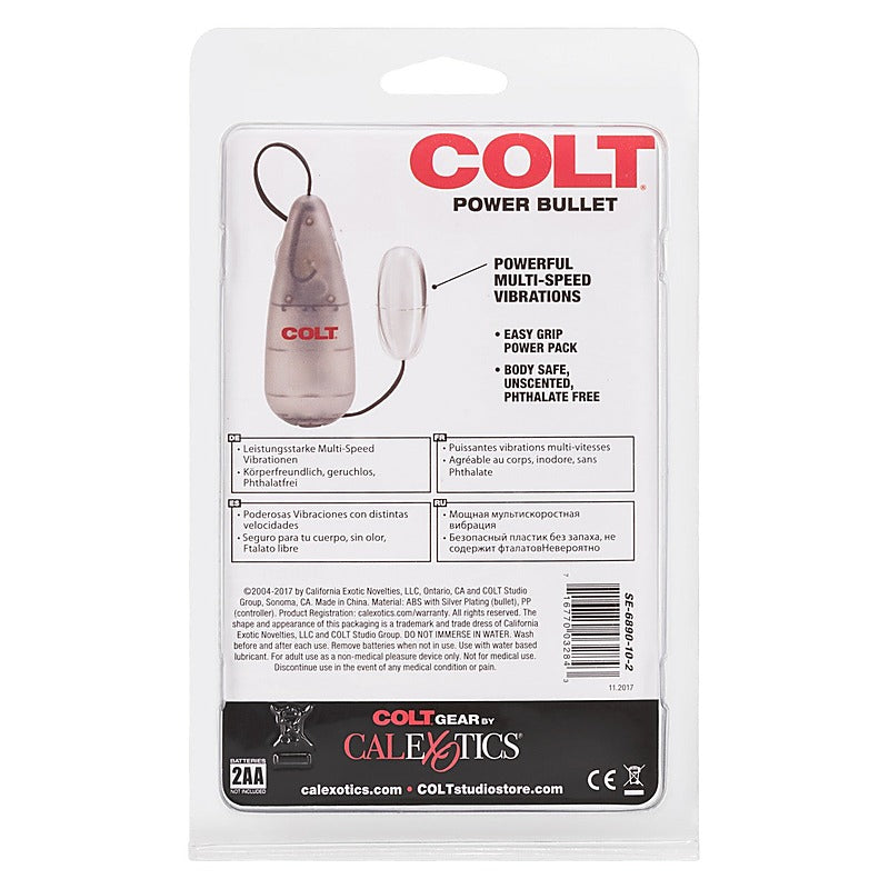 COLT Multi-Speed Power Pak Bullet by California Exotics - Remote Control Vibrators