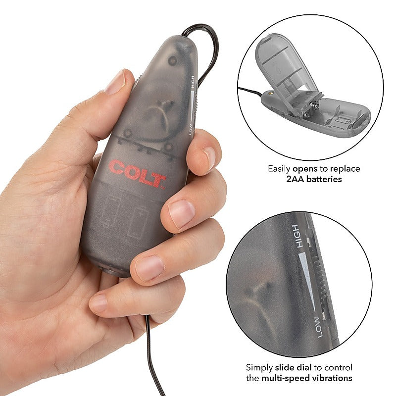 COLT Multi-Speed Power Pak Bullet by California Exotics - Remote Control Vibrators