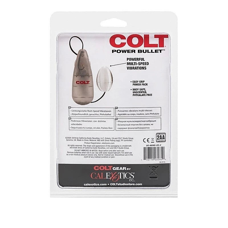 Colt Multi-Speed Power Pak Love Egg by California Exotics - Anal Vibrators