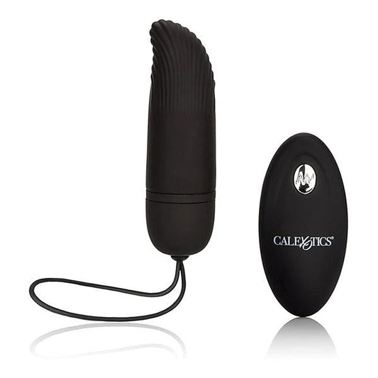 Silicone Remote Ridged G Vibrator by CalExotics - G-Spot Vibrators