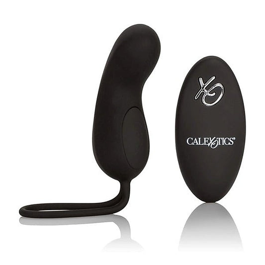 Silicone Remote Rechargeable Curve Vibrator by CalExotics - G-Spot Vibrators