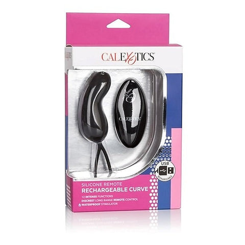Silicone Remote Rechargeable Curve by California Exotics - G-Spot Vibrators