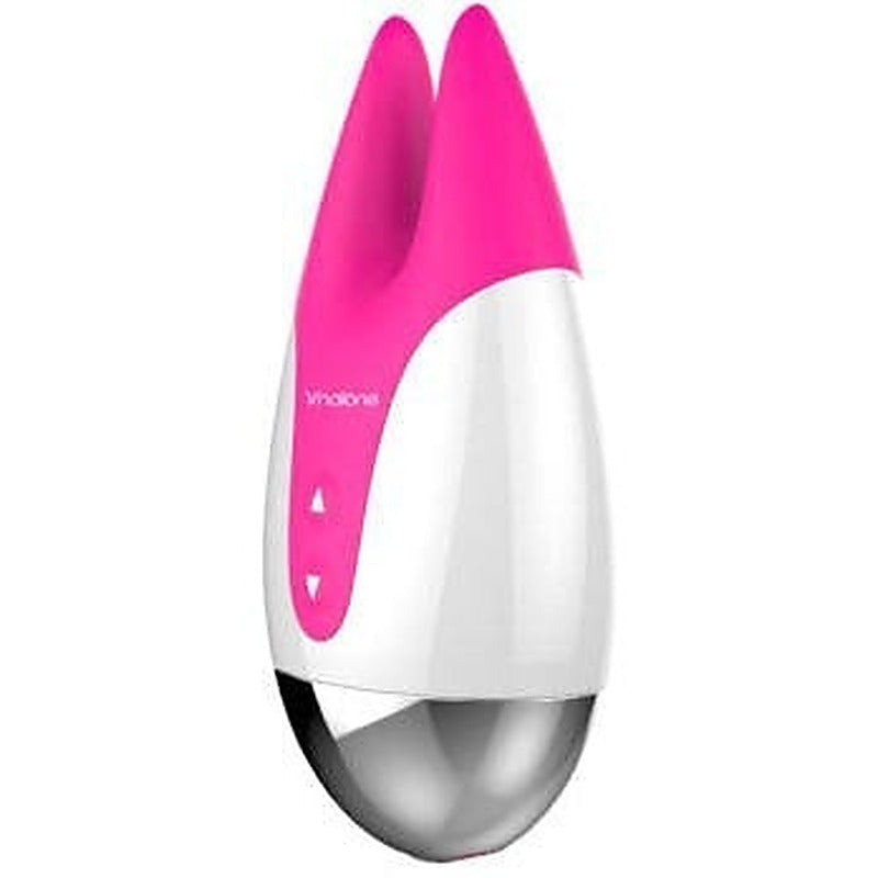 Nalone Fifi II Dual Tip Clitoral Vibrator with Seven Stimulation Modes - Clit Ticklers and Pulsators