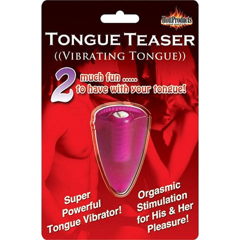 Premium Tongue Teaser Pink by Hott Products - Finger and Tongue Vibrators