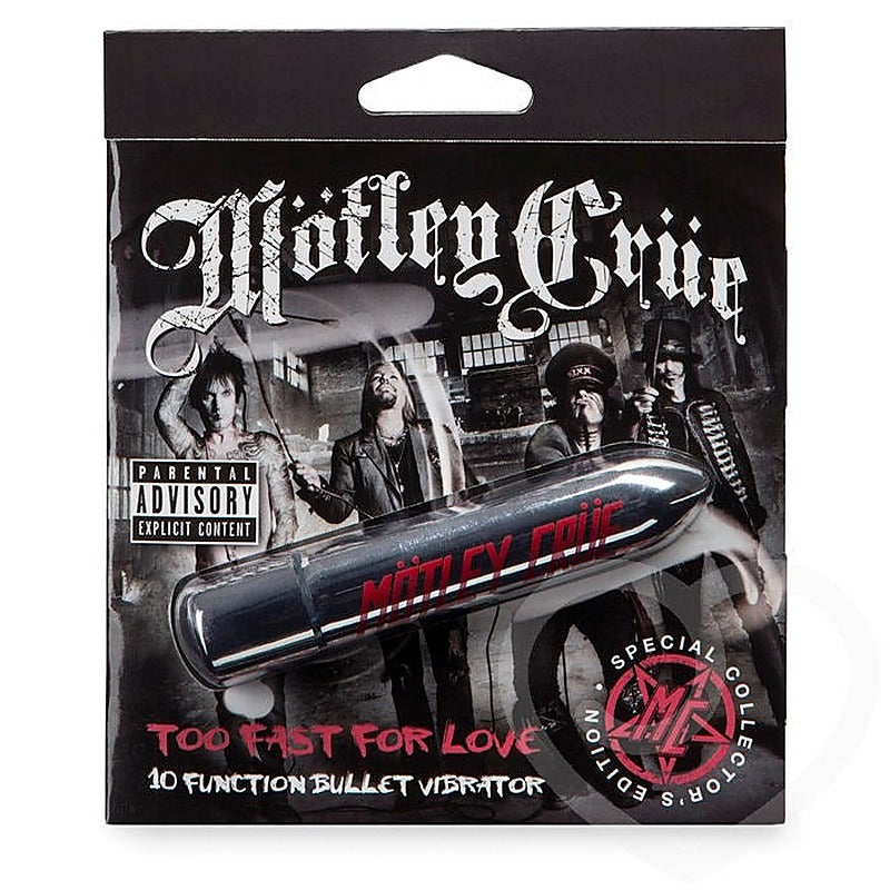 Mötley Crüe Too Fast For Love Bullet Vibrator by Love Honey - Personal Massagers