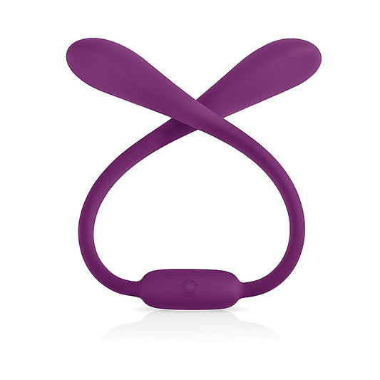 Jimmyjane Live Sexy Ascend 7 Purple Silicone Massager - Personal Massagers