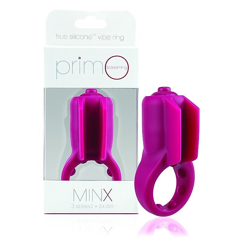 Premium Primo Minx Merlot by Screaming O - Cock Rings