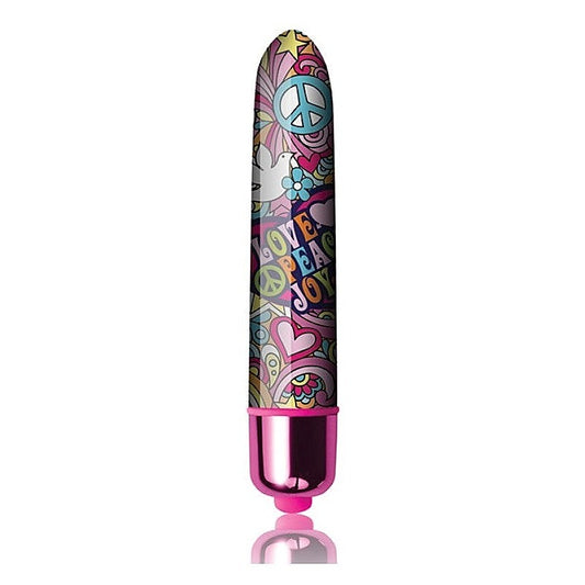Summer of Love Groovy Baby 90mm Vibrating Bullet - Bullet Vibrators