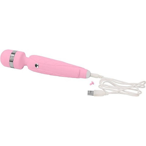 BMS Factory Pillow Talk Cheeky Wand Rechargeable Clitoral Vibrator - Body Wands