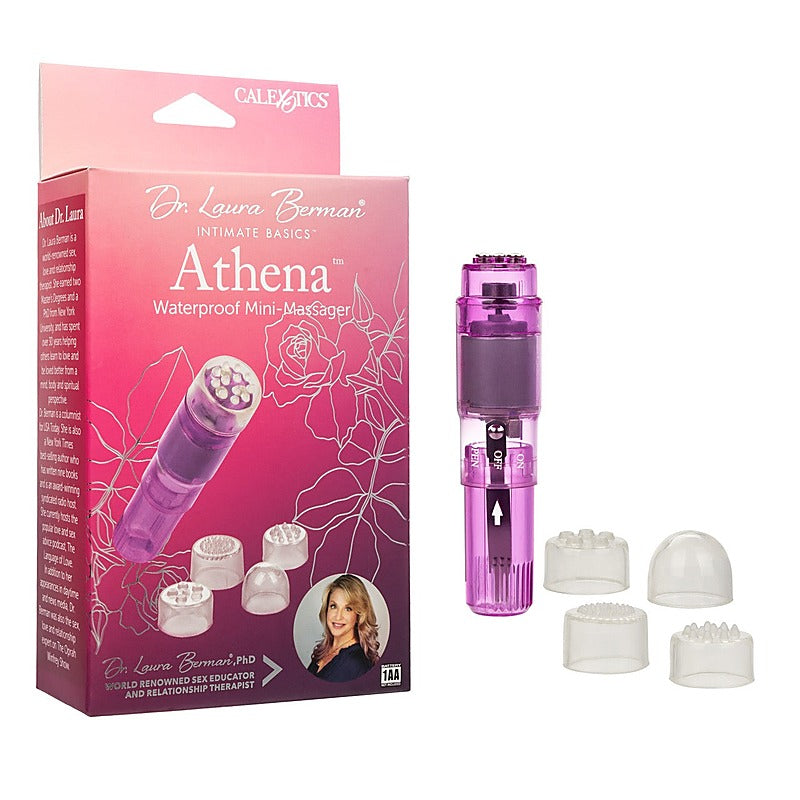 Athena Waterproof Mini Massager by California Exotics - Personal Massagers
