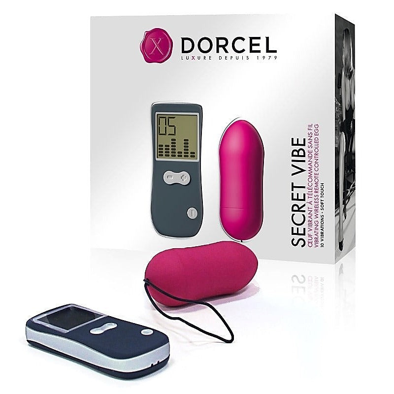 Marc Dorcel Toys Luxury Collection Secret Vibe Remote Control Egg - Remote Control Vibrators