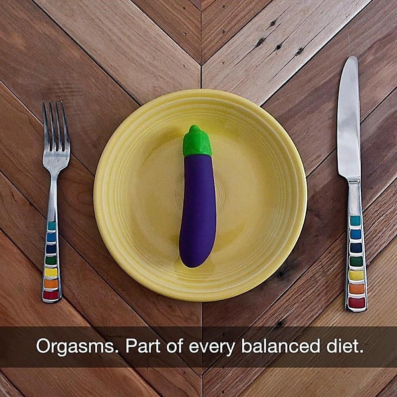 The Eggplant Emojibator by Emojibator - Waterproof Vibrators