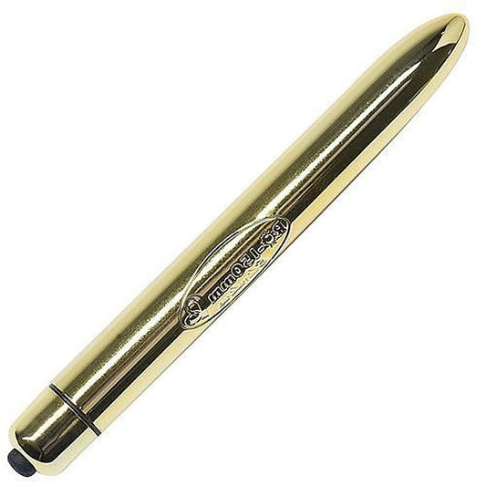 RO 150mm Slimline 10 Speed Gold by Rocks Off - Waterproof Vibrators