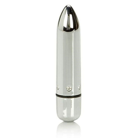 Crystal High Intensity Bullet Silver by California Exotics - Bullet Vibrators