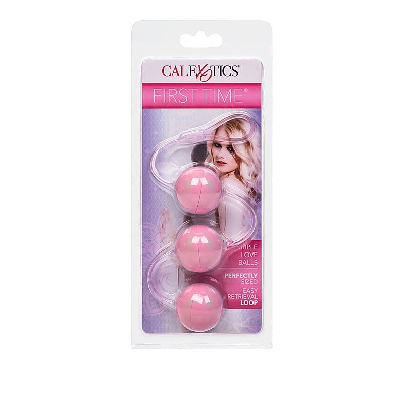 First Time Love Balls Triple Lover by California Exotics - Personal Massagers