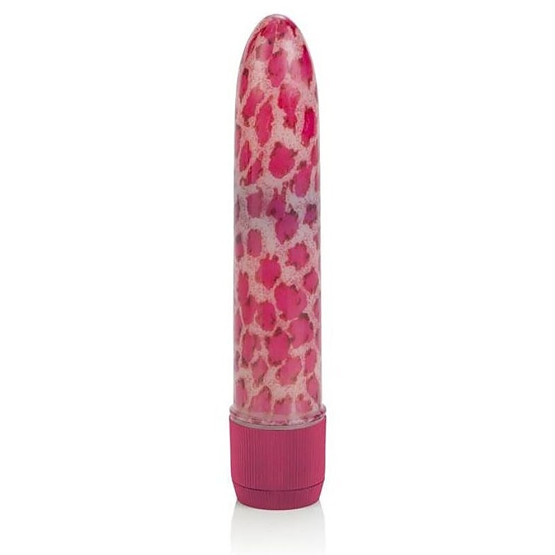 Mini Pink Leopard Massager by California Exotics - Bullet Vibrators
