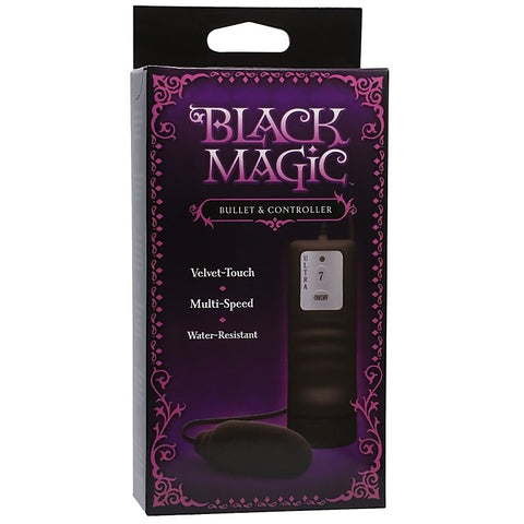 Black Magic Bullet Vibrator by Doc Johnson - Bullet Vibrators