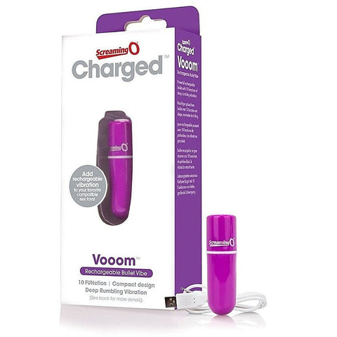Premium Charged Vooom Bullet by Screaming O - Strap On Sextoys