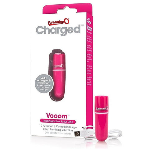 Premium Charged Vooom Bullet by Screaming O - Strap On Sextoys
