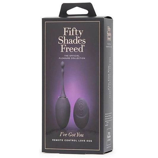 Fifty Shades Freed I've Got You Remote Control Love Egg - Remote Control Vibrators