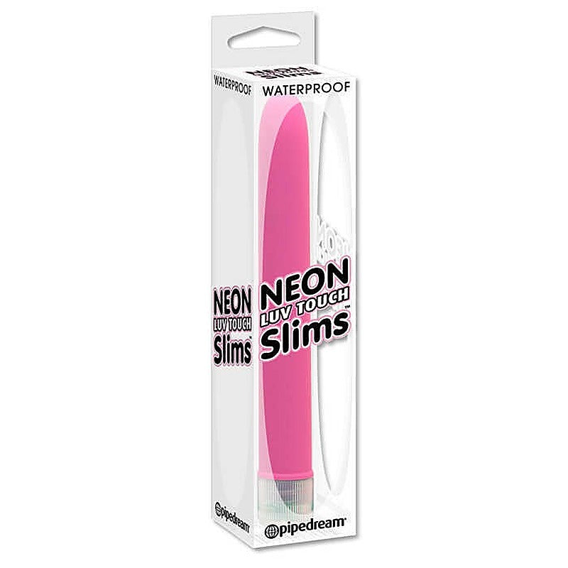 Neon Luv Touch Slims Bullet Vibrator by Pipedream - Waterproof Vibrators