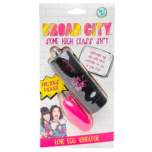 Broad City Love Egg Vibrator by Love Honey - Remote Control Vibrators