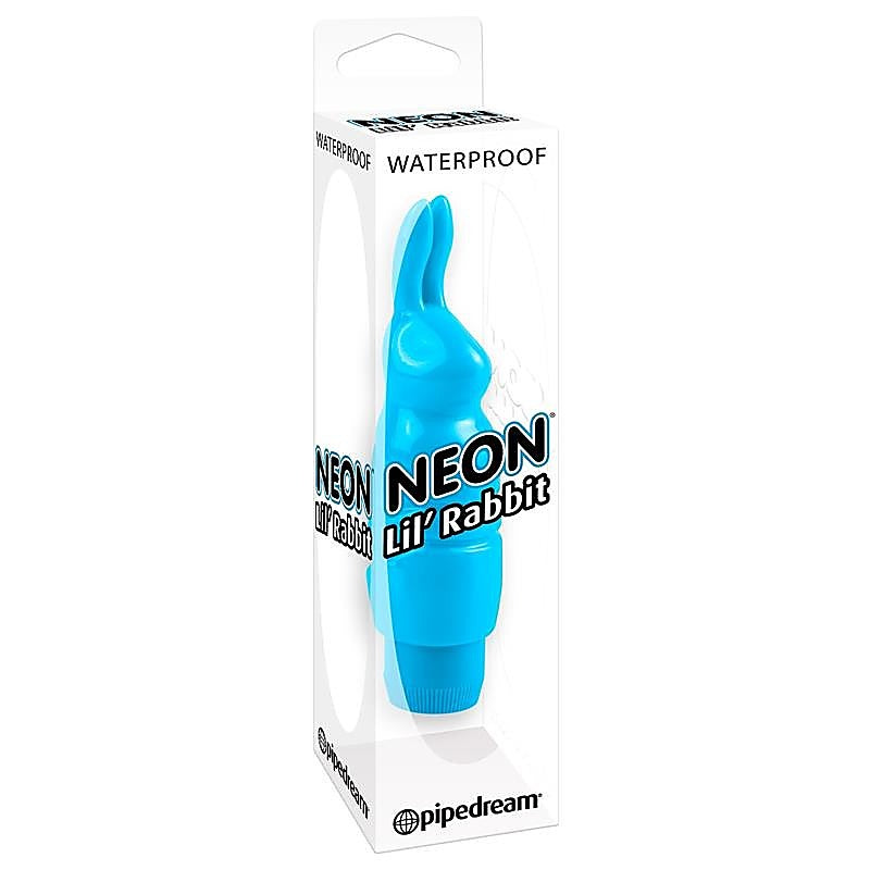 Neon Lil Rabbit Waterproof Massager by Pipedream - Rabbit Vibrators