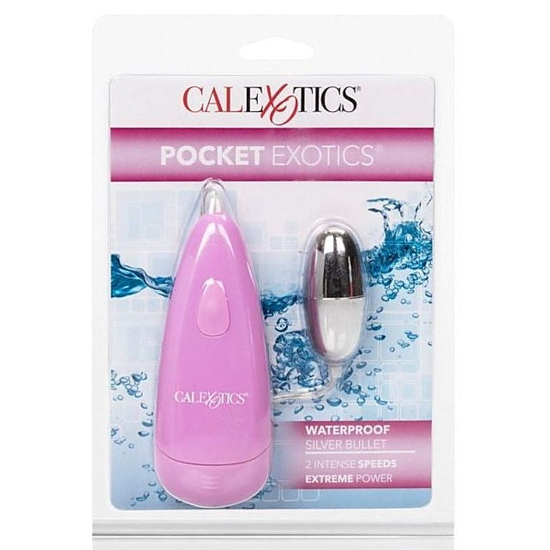 Pocket Exotics Waterproof Silver Bullet - Personal Massagers