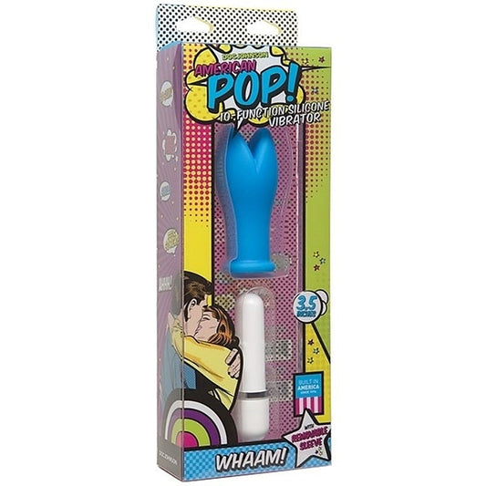 American Pop Wham! 10 Function Vibrator by Doc Johnson - Waterproof Vibrators