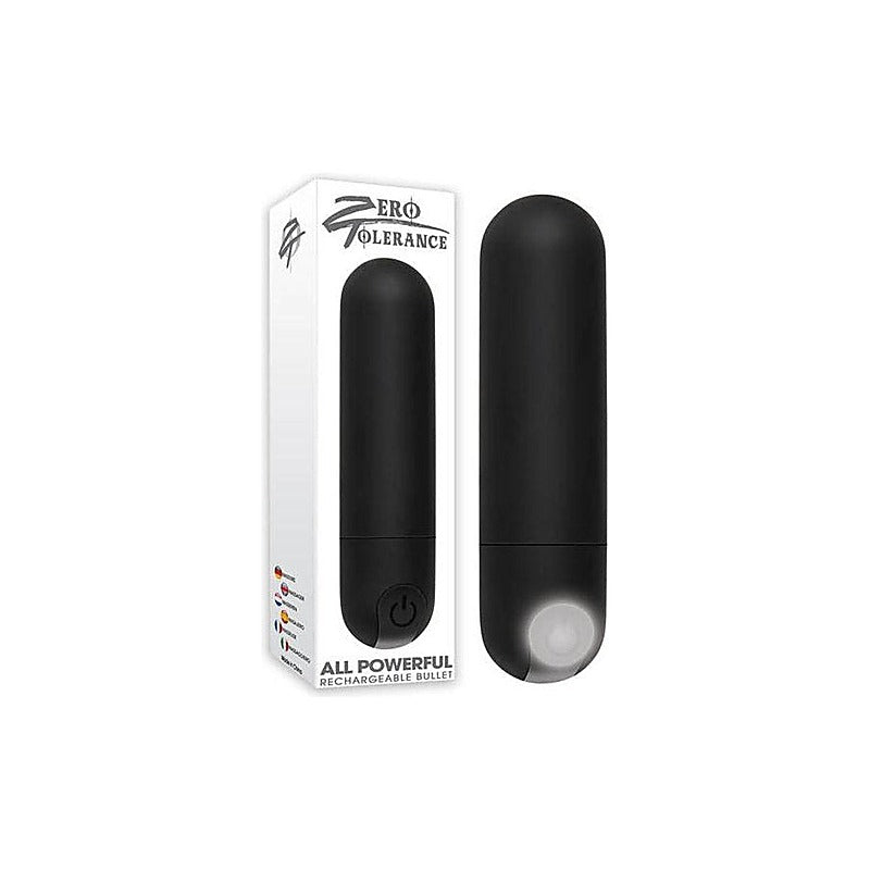 Zero Tolerance All Powerful Rechargeable Bullet by Evolved - Bullet Vibrators