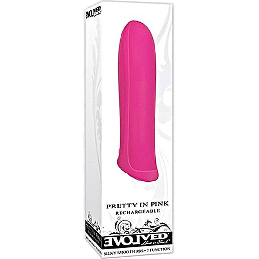 Pretty in Pink Rechargeable Bullet by Evolved - Bullet Vibrators