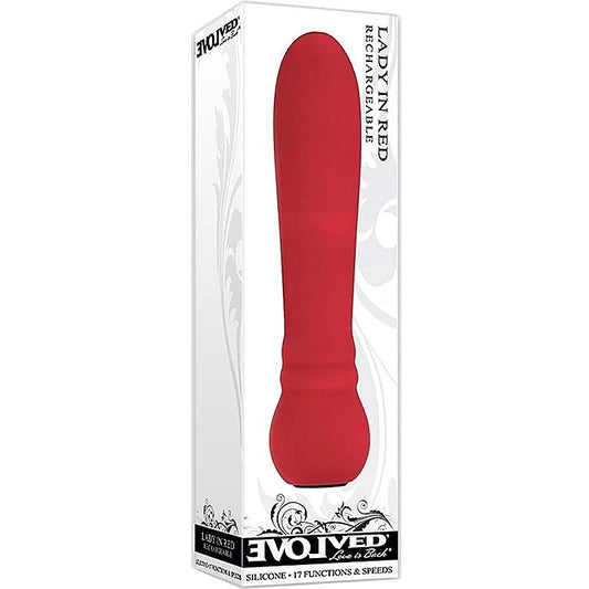 Lady in Red Rechargeable Bullet by Evolved - Bullet Vibrators
