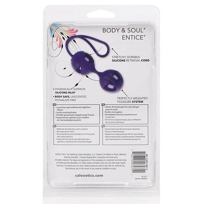 Body and Soul Entice Kegel Trainer by California Exotics - Love Eggs and Kegel Exercisers