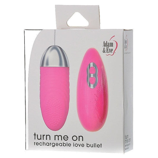 Turn Me On Rechargeable Bullet Vibrator by Adam & Eve - Love Eggs and Kegel Exercisers