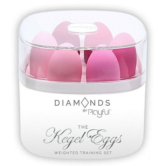 Diamonds By Playful Kegel Balls Weighted Training Set - Love Eggs and Kegel Exercisers