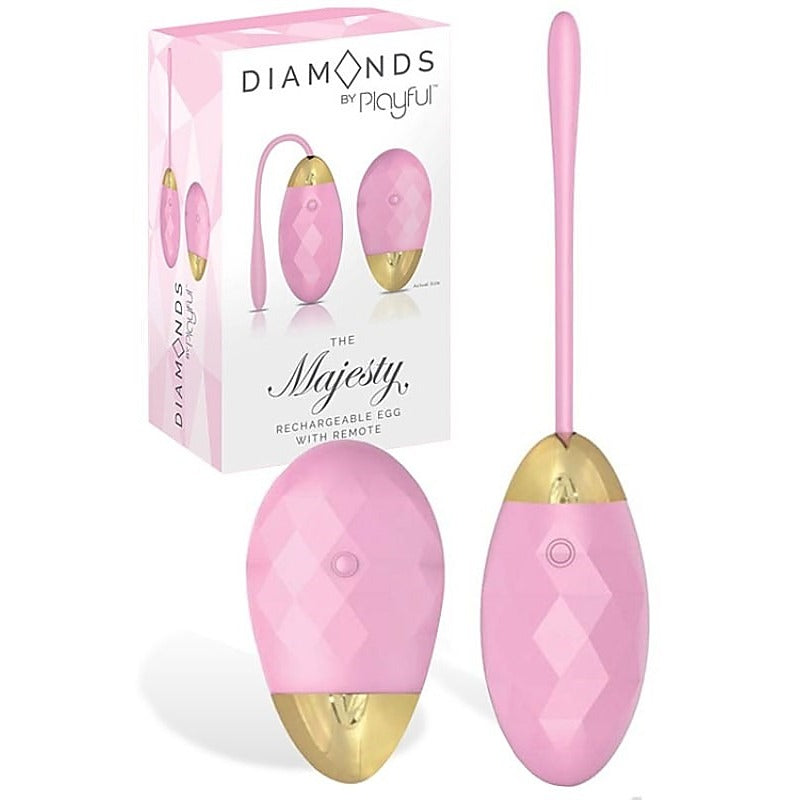 The Majesty Rechargeable Egg by Evolved - Remote Control Vibrators