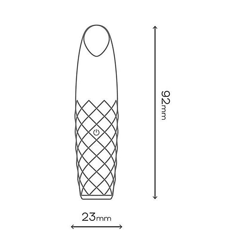 The Princess Rechargeable Bullet by Evolved - Steel Sex Toys