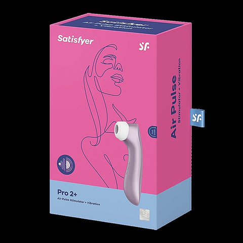 Pro 2+ Air Pulse Vibrating Clitoral Stimulator By Satisfyer - Clit Ticklers and Pulsators