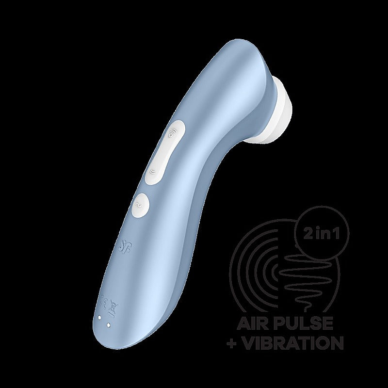 Pro 2+ Air Pulse Vibrating Clitoral Stimulator By Satisfyer - Clit Ticklers and Pulsators