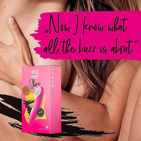Romp Shine Vibrating Clitoral Stimulator by Love Honey - Clit Ticklers and Pulsators