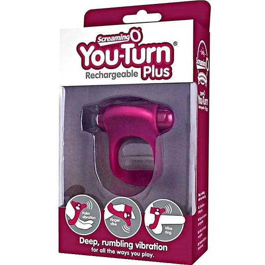 You-Turn Rechargeable Plus by Screaming O - Cock Rings