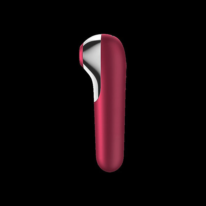 Dual Love Air Pulse Multi Functions Clitoral Massager - Clit Ticklers and Pulsators