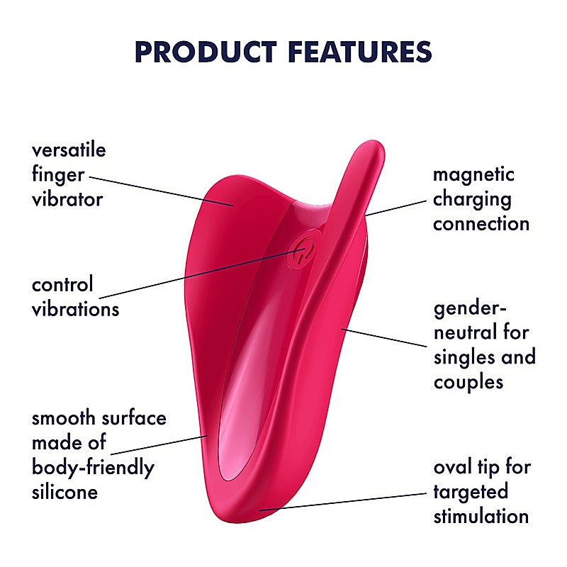 High Fly Waterproof Full Body Personal Finger By Satisfyer - Personal Massagers