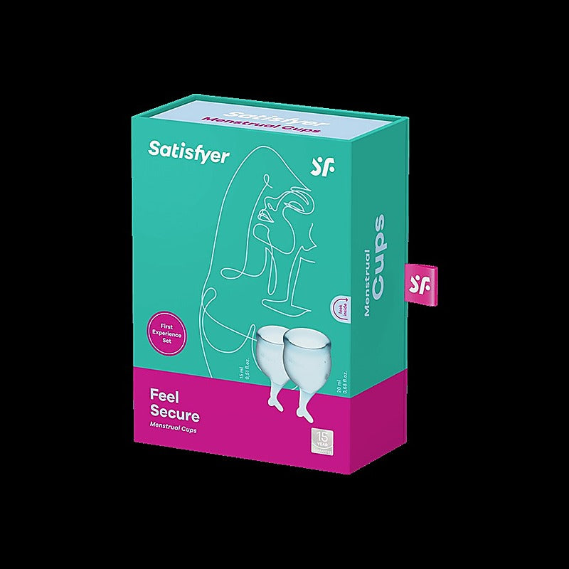 Feel Secure Medical Grade Silicone Menstrual Cups - Condoms