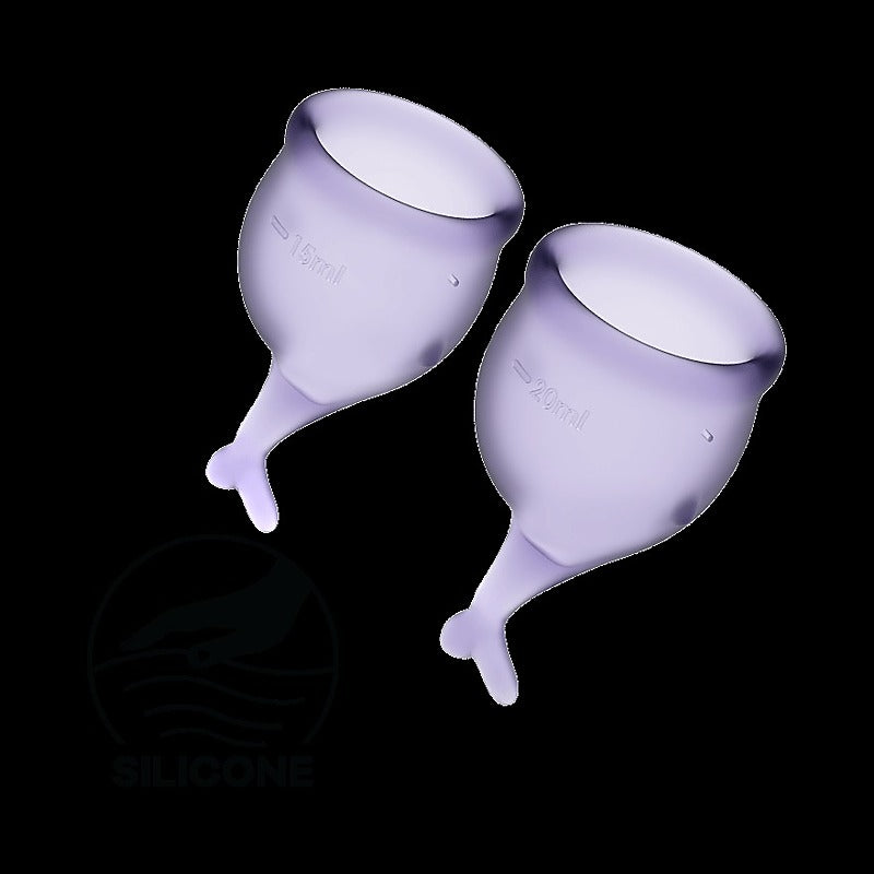 Feel Secure Medical Grade Silicone Menstrual Cups - Condoms