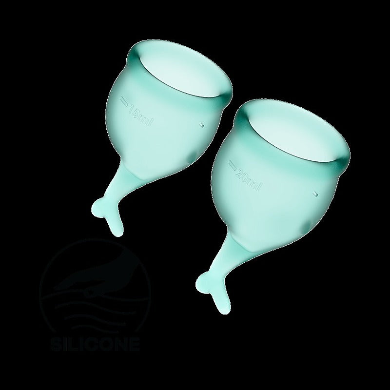 Feel Secure Medical Grade Silicone Menstrual Cups - Condoms