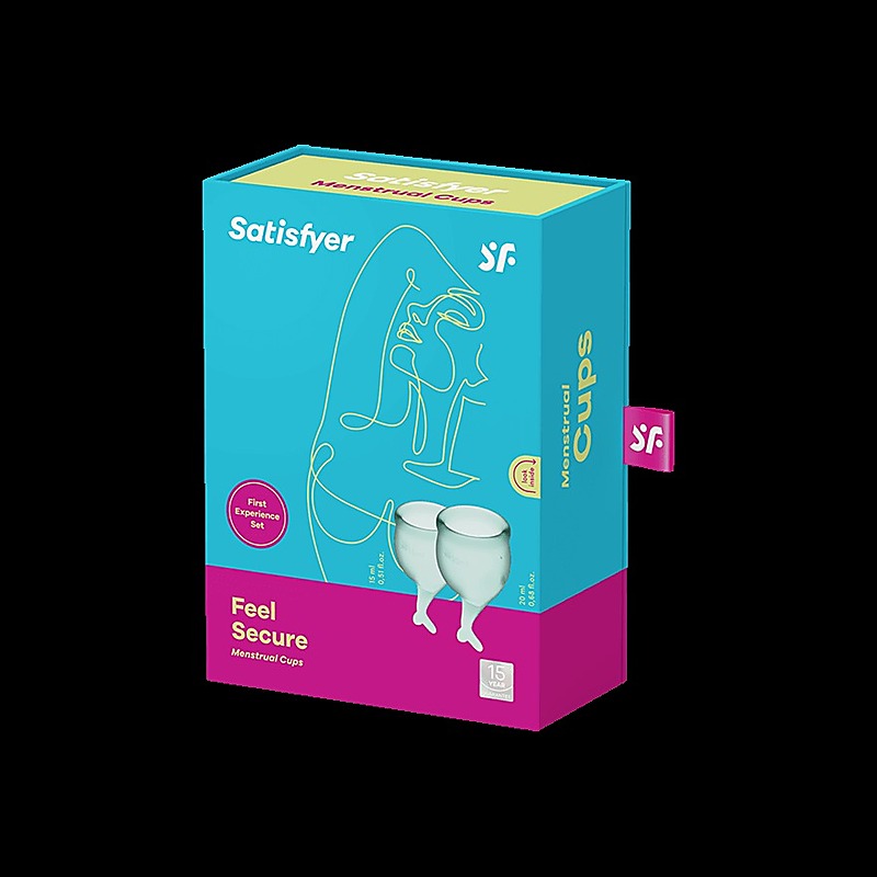 Feel Secure Medical Grade Silicone Menstrual Cups - Condoms