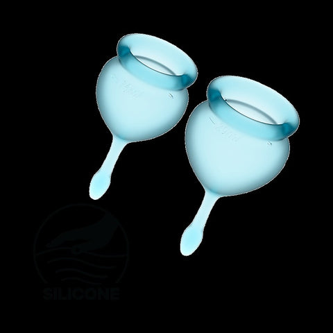 Feel Good Hygienic Silicone Menstrual Cups by Satisfyer - Condoms
